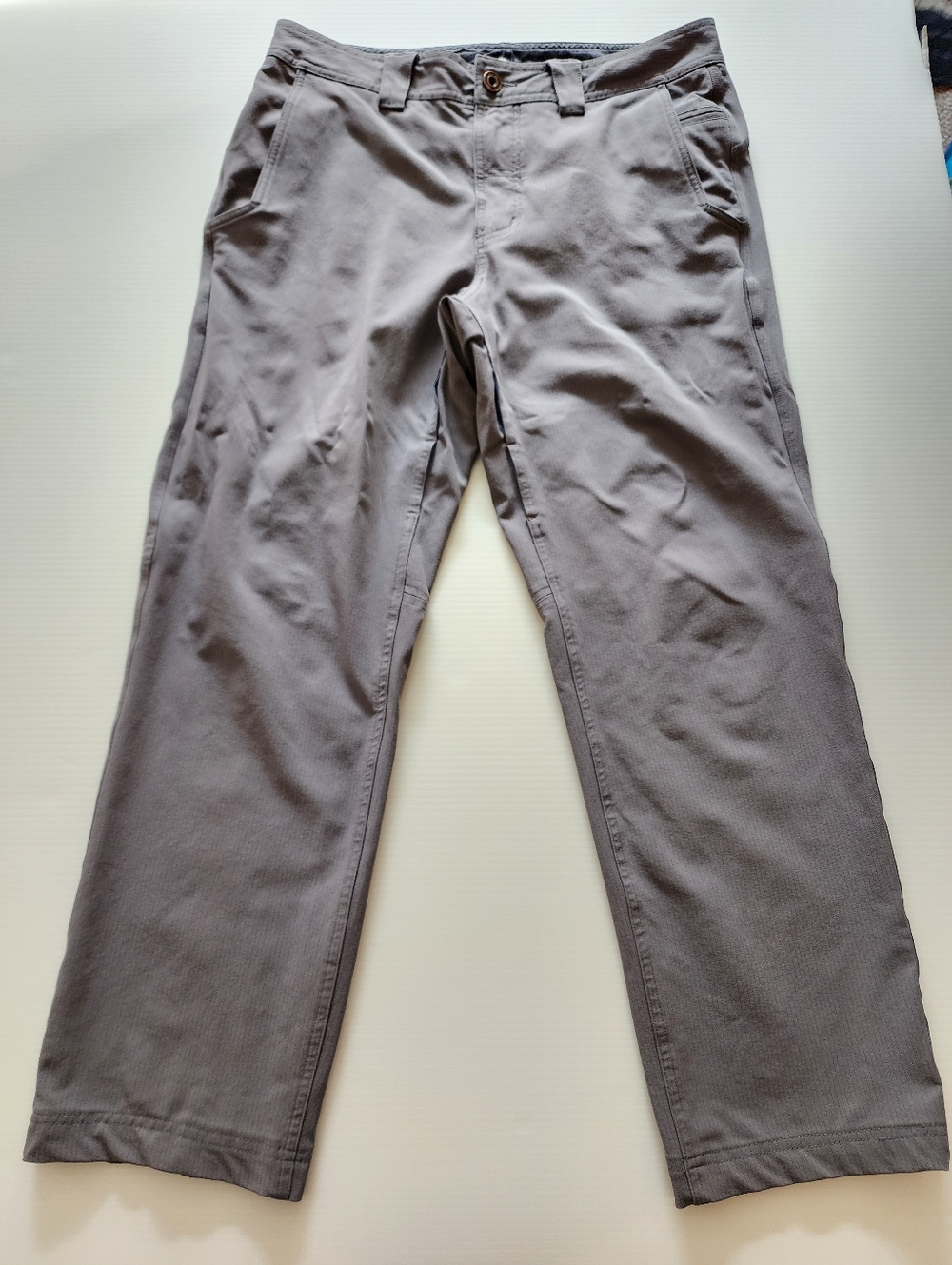 Lululemon Men's Work to Play Pants Black Pinstripe Size 36 - 29.5in Inseam
